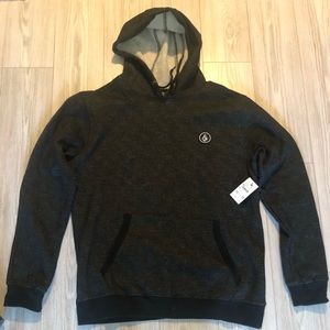New Black Volcom Hoodie